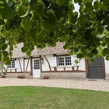 Le Colombage, Jolie Longere Pres De Giverny Eure Hardencourt-Cocherel Bagian luar foto