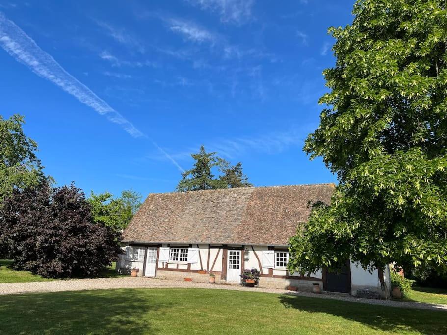 Le Colombage, Jolie Longere Pres De Giverny Eure Hardencourt-Cocherel Bagian luar foto