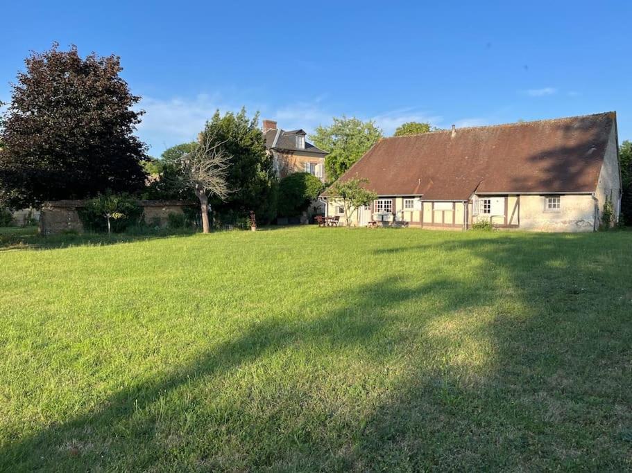 Le Colombage, Jolie Longere Pres De Giverny Eure Hardencourt-Cocherel Bagian luar foto
