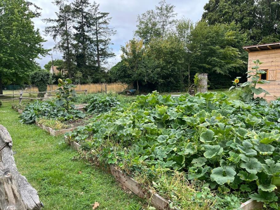 Le Colombage, Jolie Longere Pres De Giverny Eure Hardencourt-Cocherel Bagian luar foto